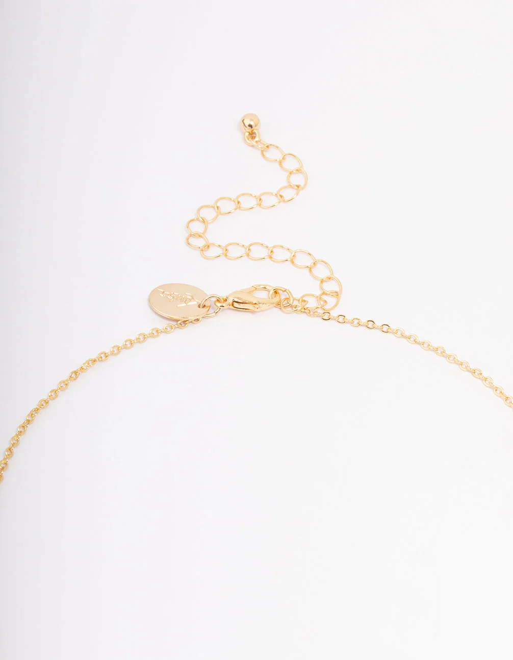Gold Plated Emerald Cubic Zirconia Baguette Cross Pendant Necklace - Image 3