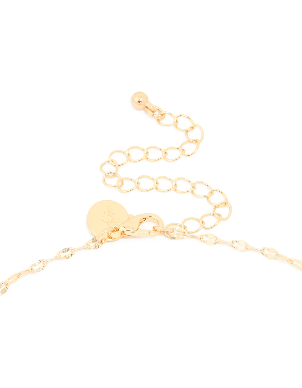 Gold Plated Freshwater Pearl Chain Drop Y-Necklace - Image 5