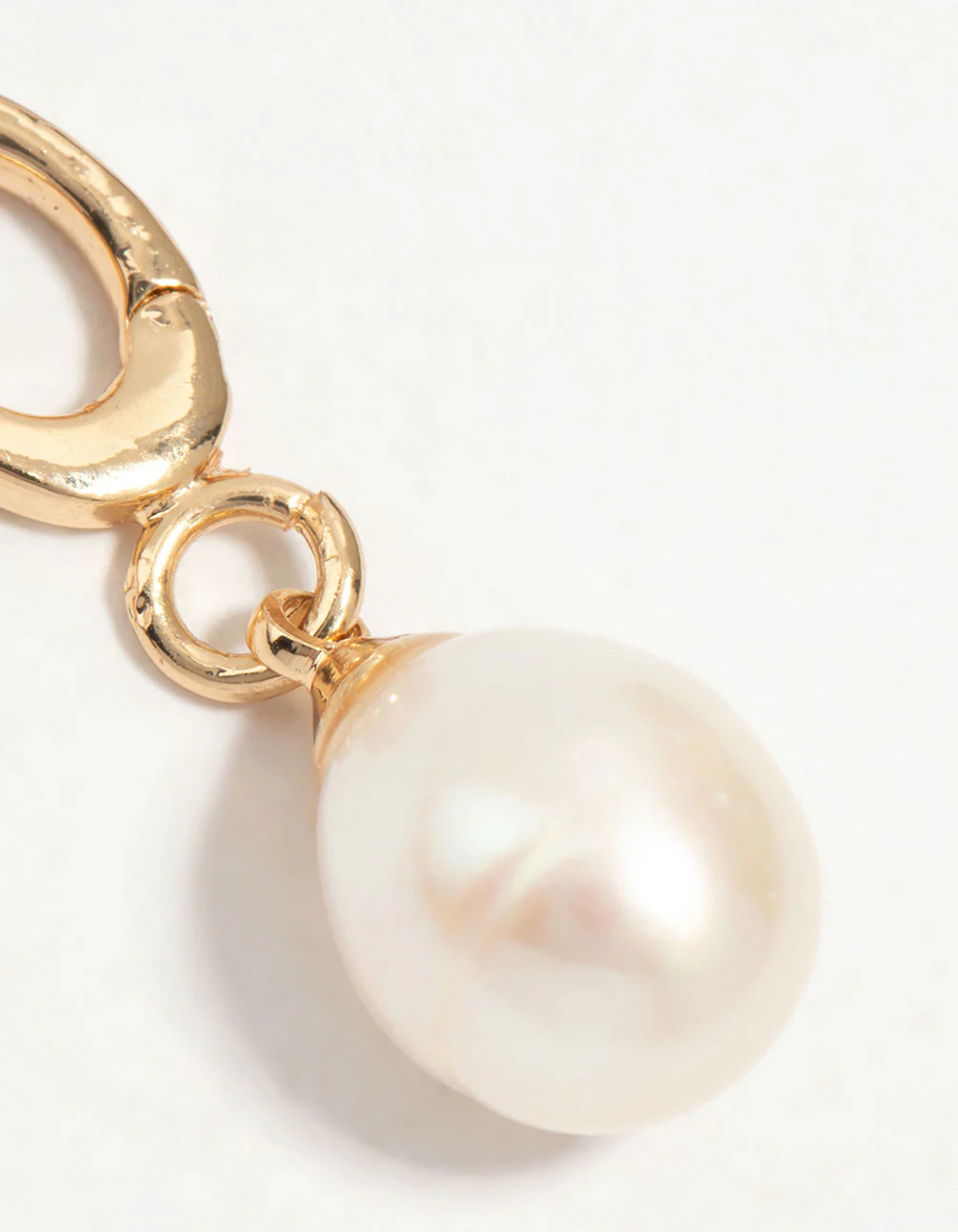 Gold Plated Freshwater Pearl Charm - Image 3