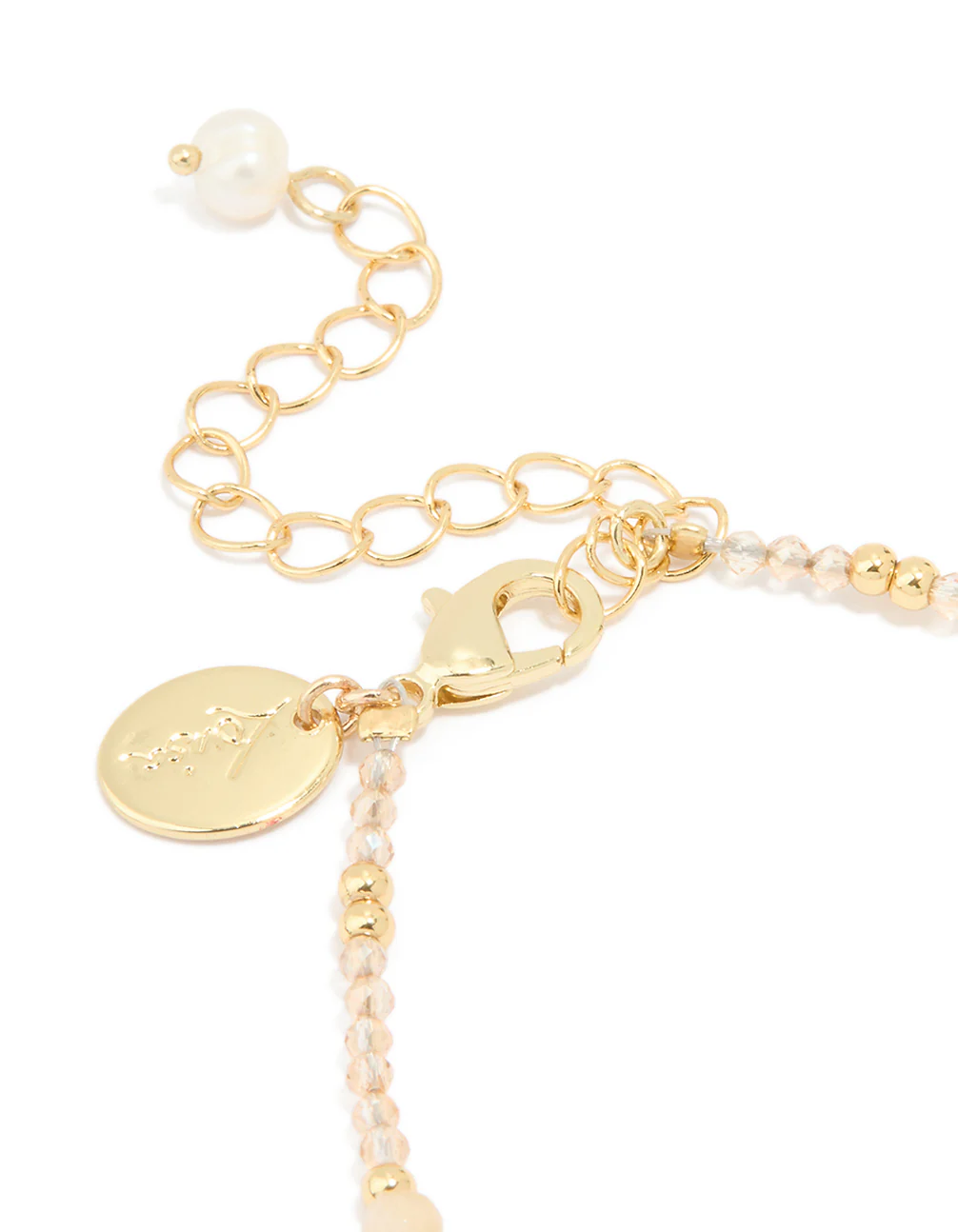 Gold Plated Freshwater Pearl Dainty Beaded Bracelet - Image 5