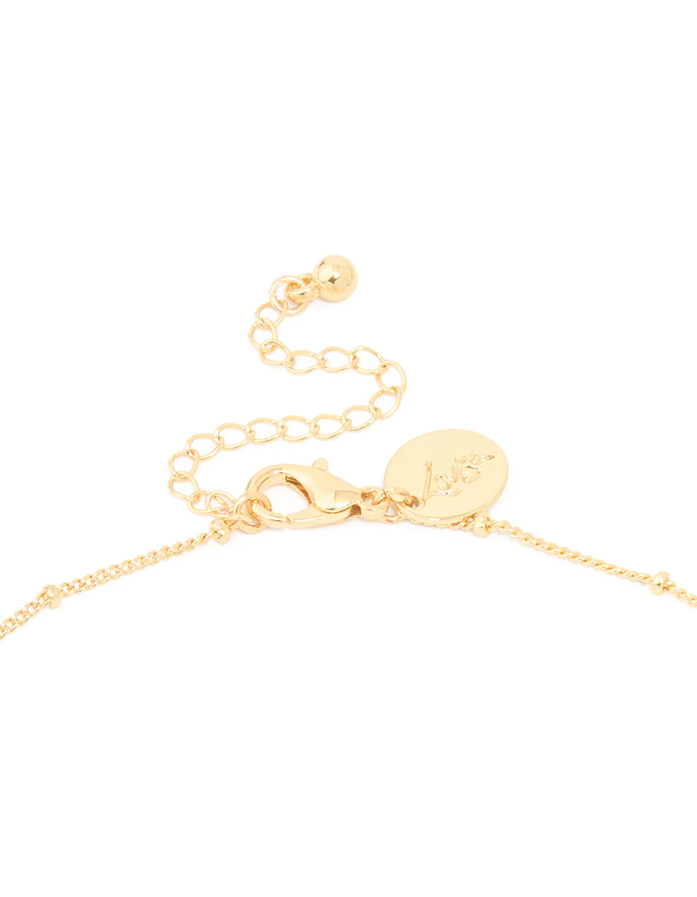 Gold Plated Freshwater Pearl Pendant & Ball Chain Necklace - Image 3