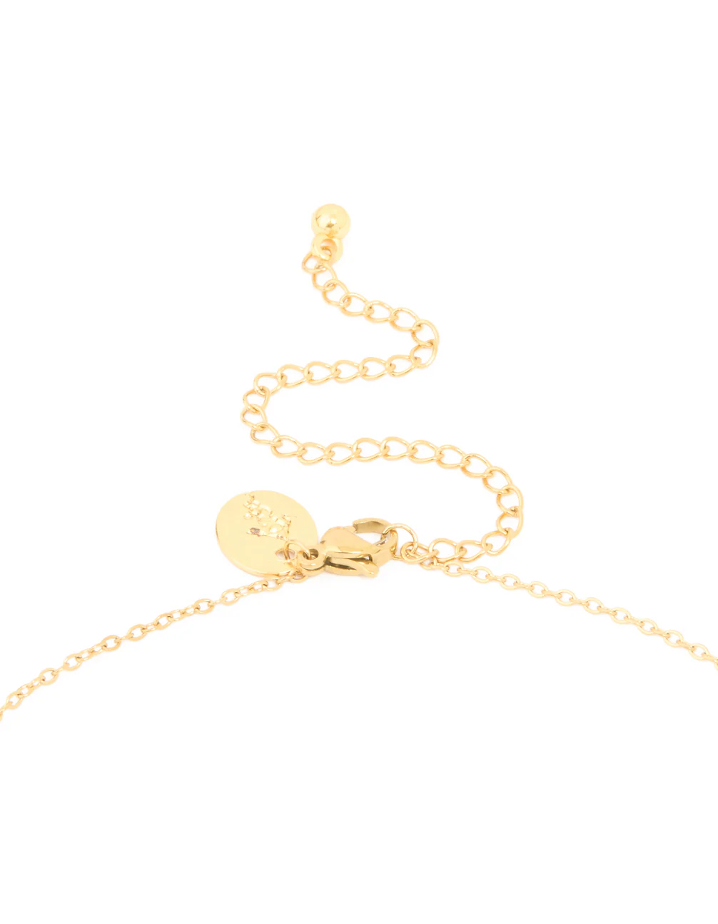 Gold Plated Freshwater Pearl Station Y-Necklace - Image 3