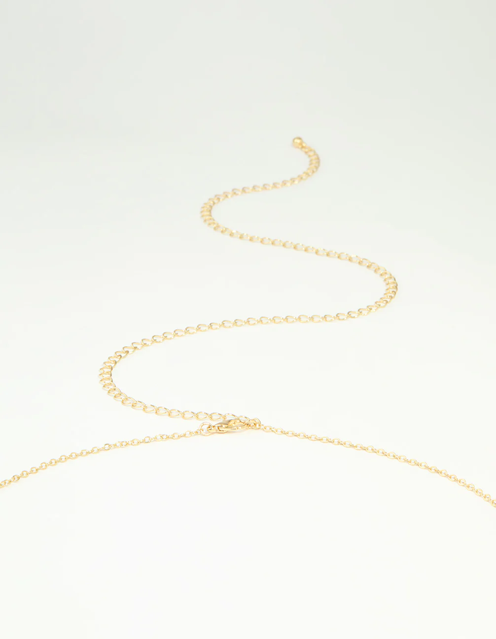 Gold Plated Freshwater Pearl Waist Chain - Image 3