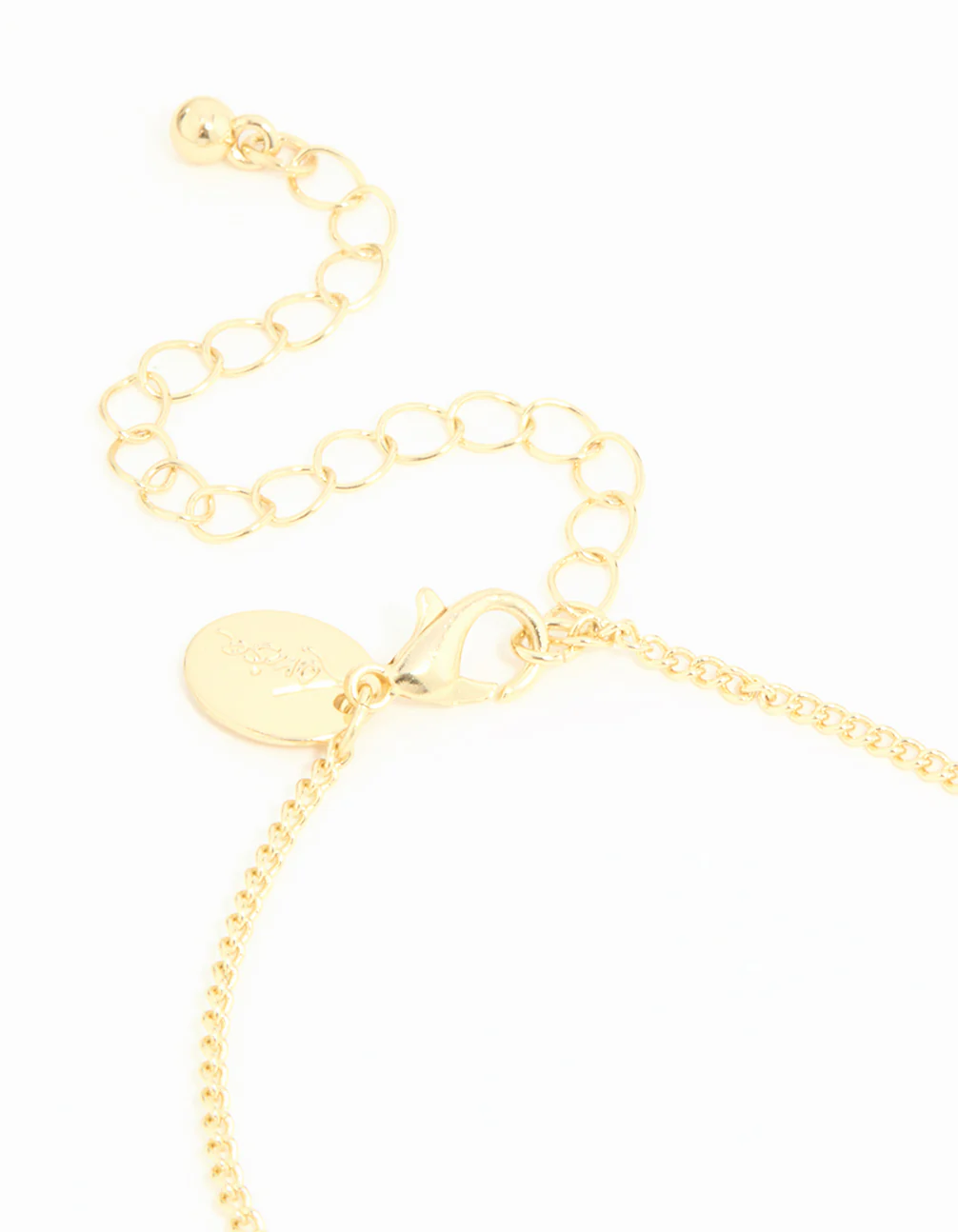 Gold Plated Hammered Cross Necklaces 2-Pack - Image 3