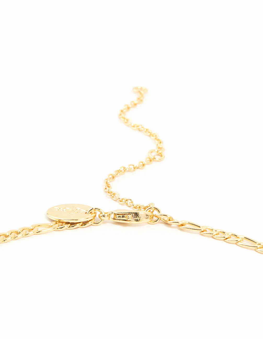 Gold Plated Heart & Boot Charm Necklace - Image 5