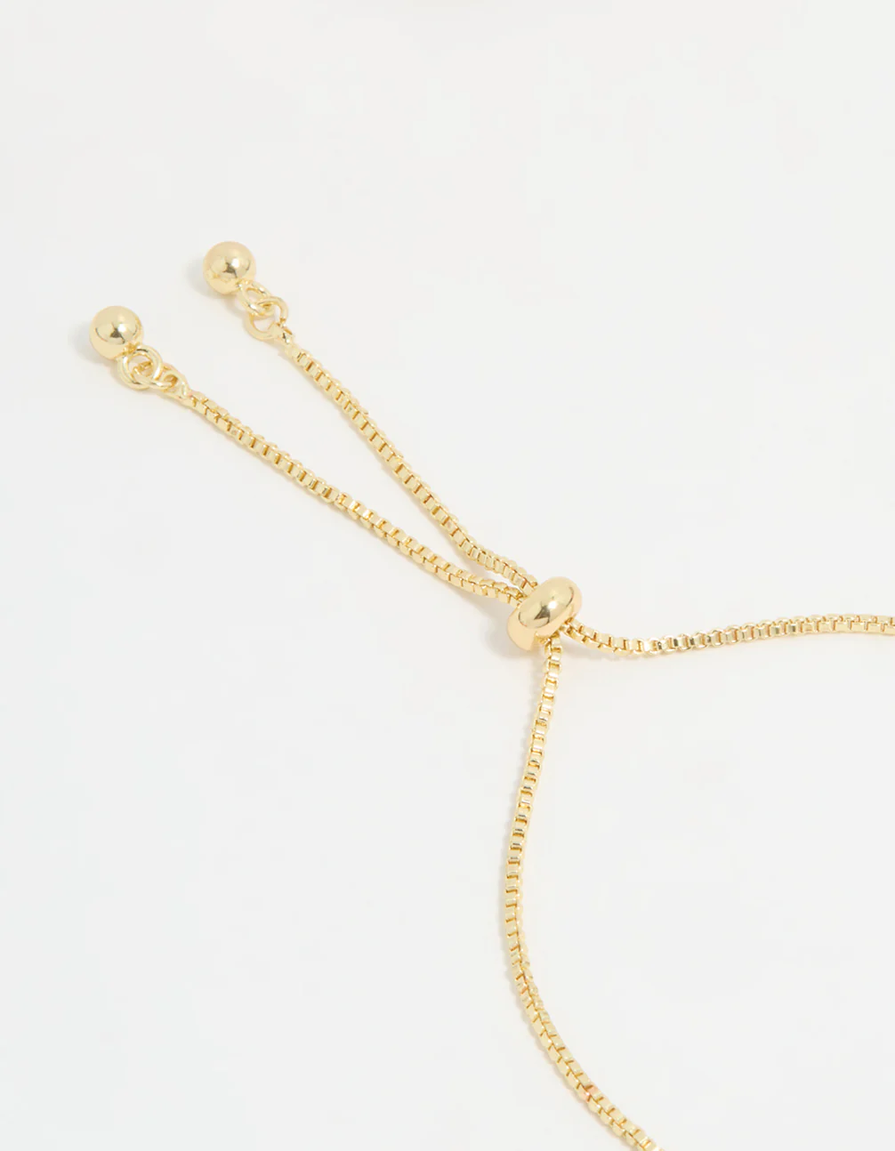 Gold Plated Multi Mini Flower Toggle Bracelet - Image 3