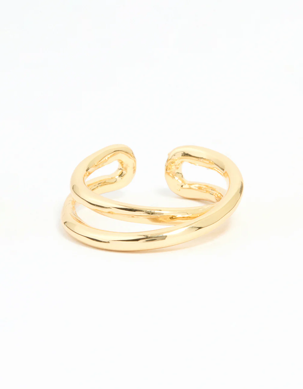 Gold Plated Open Band Ring - Image 3