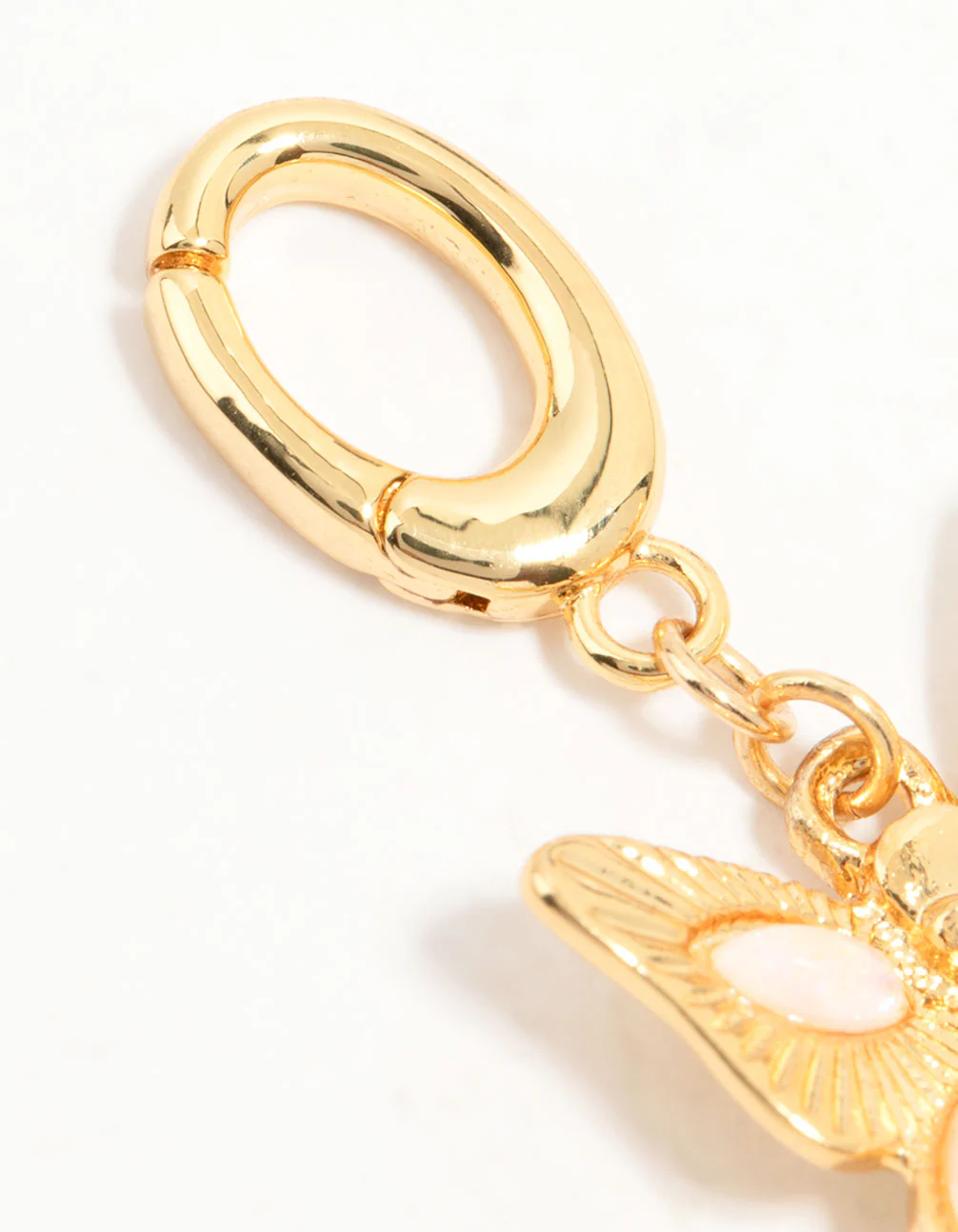 Gold Plated Opulent Butterfly Charm - Image 2