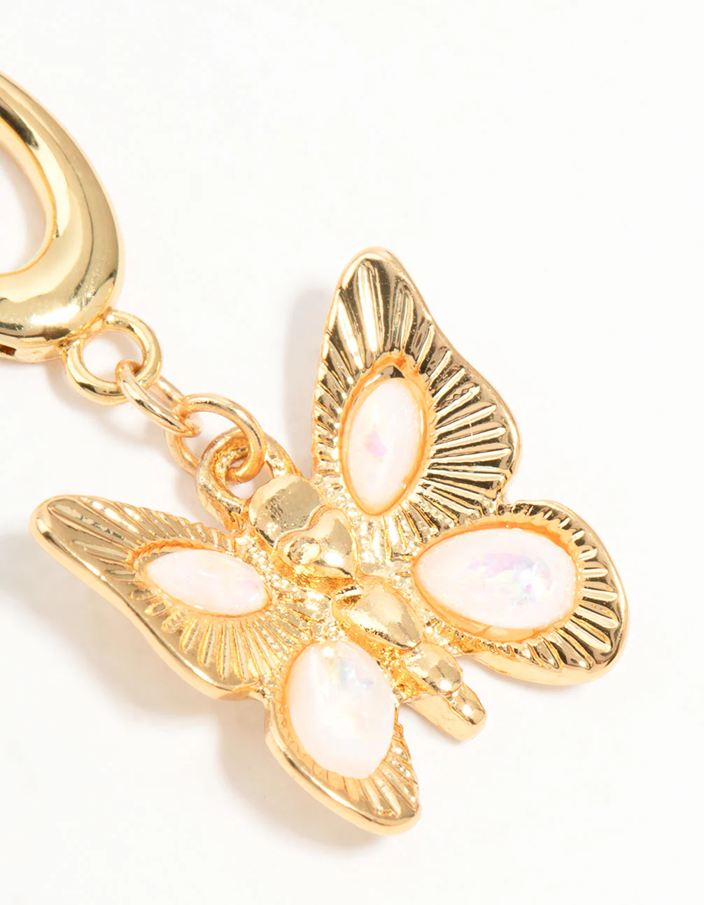 Gold Plated Opulent Butterfly Charm - Image 3