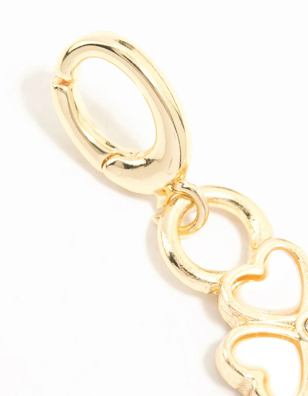 Gold Plated Opulent Shamrock Charm - Image 2