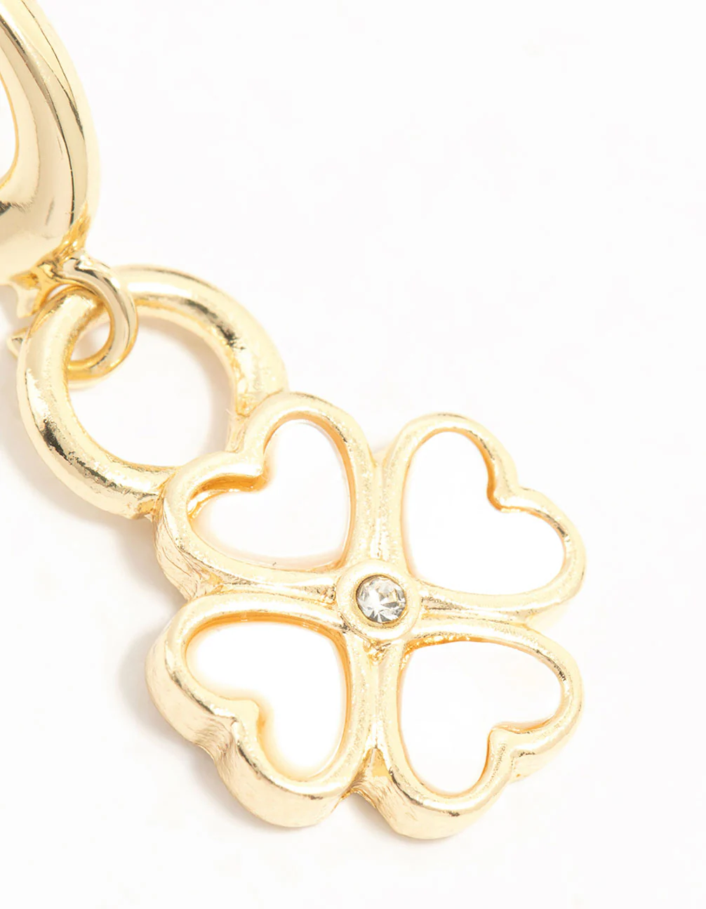 Gold Plated Opulent Shamrock Charm - Image 3