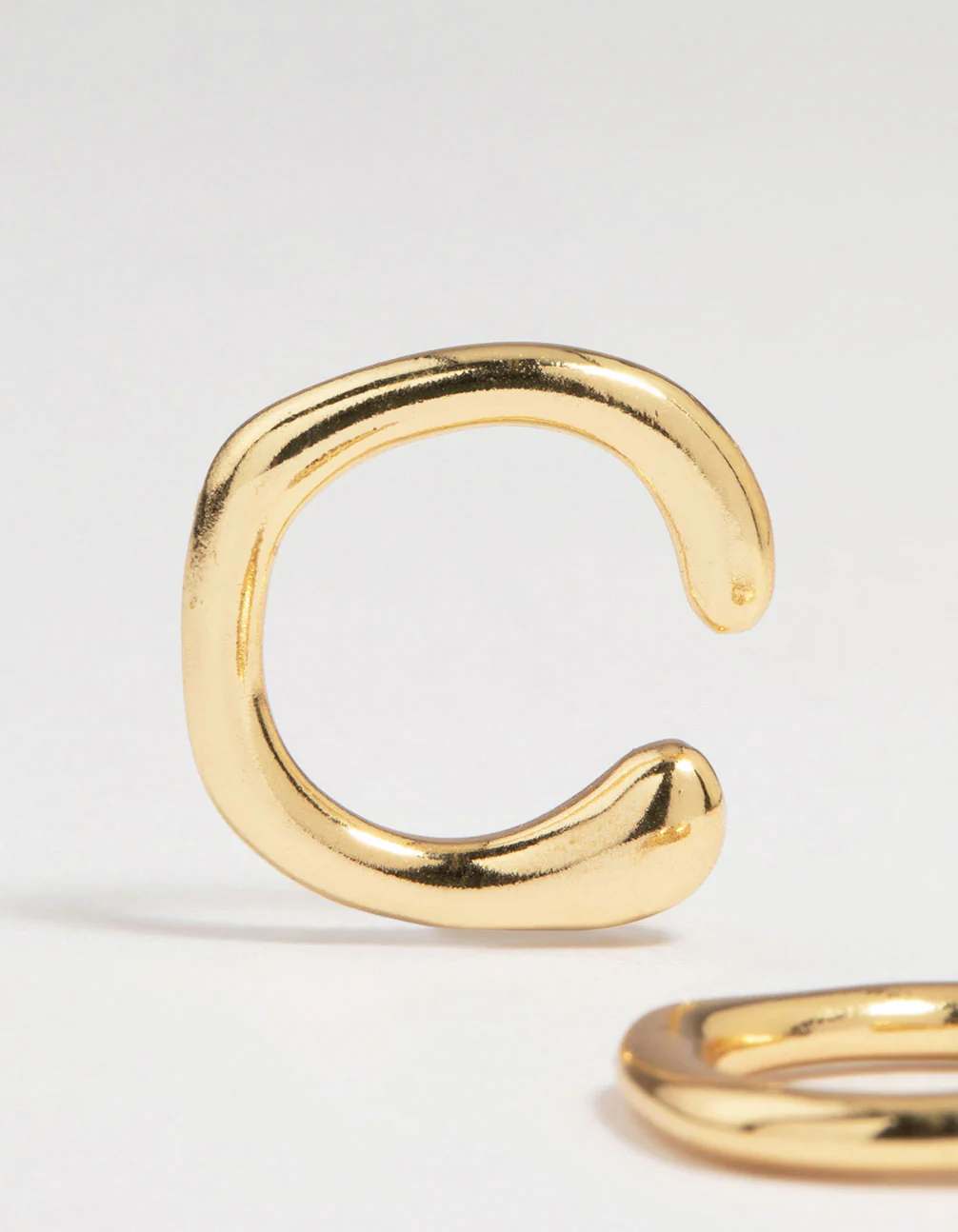 Gold Plated Organic Ear Cuffs - Image 2
