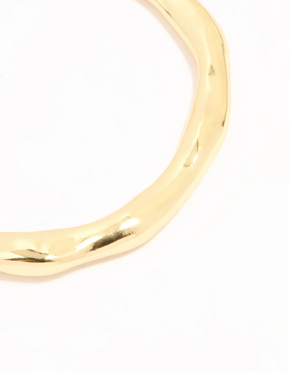 Gold Plated Organic Wrist Cuff - Image 2