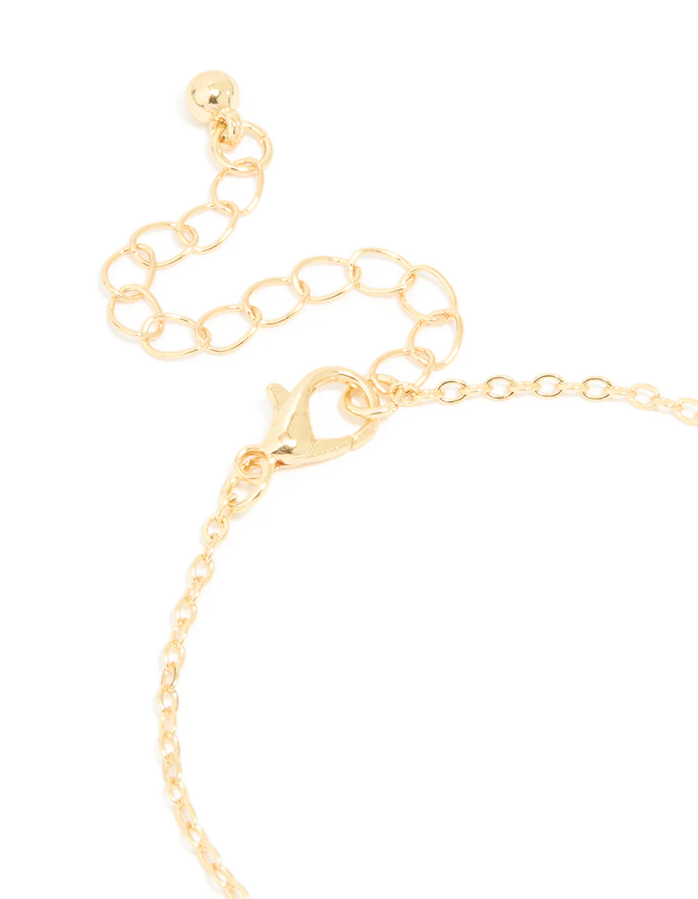 Gold Plated Oval Mary Cross Charm Bracelet - Image 5