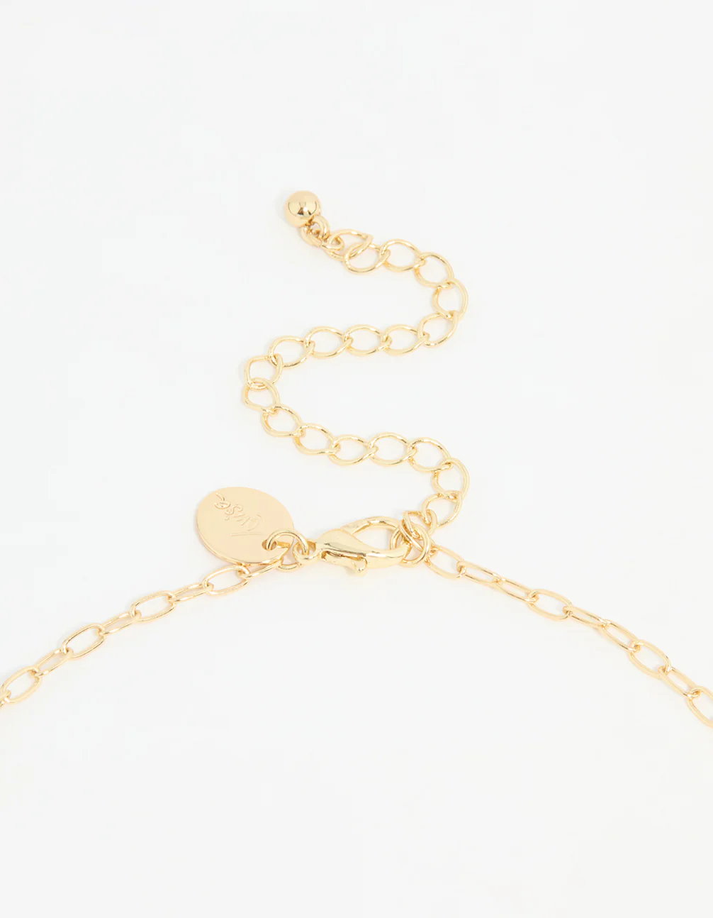 Gold Plated Pearl Cross Necklace - Image 5