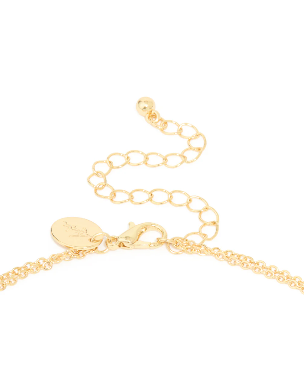 Gold Plated Pearl Mary Pearl Y-Necklace 2-Pack - Image 3