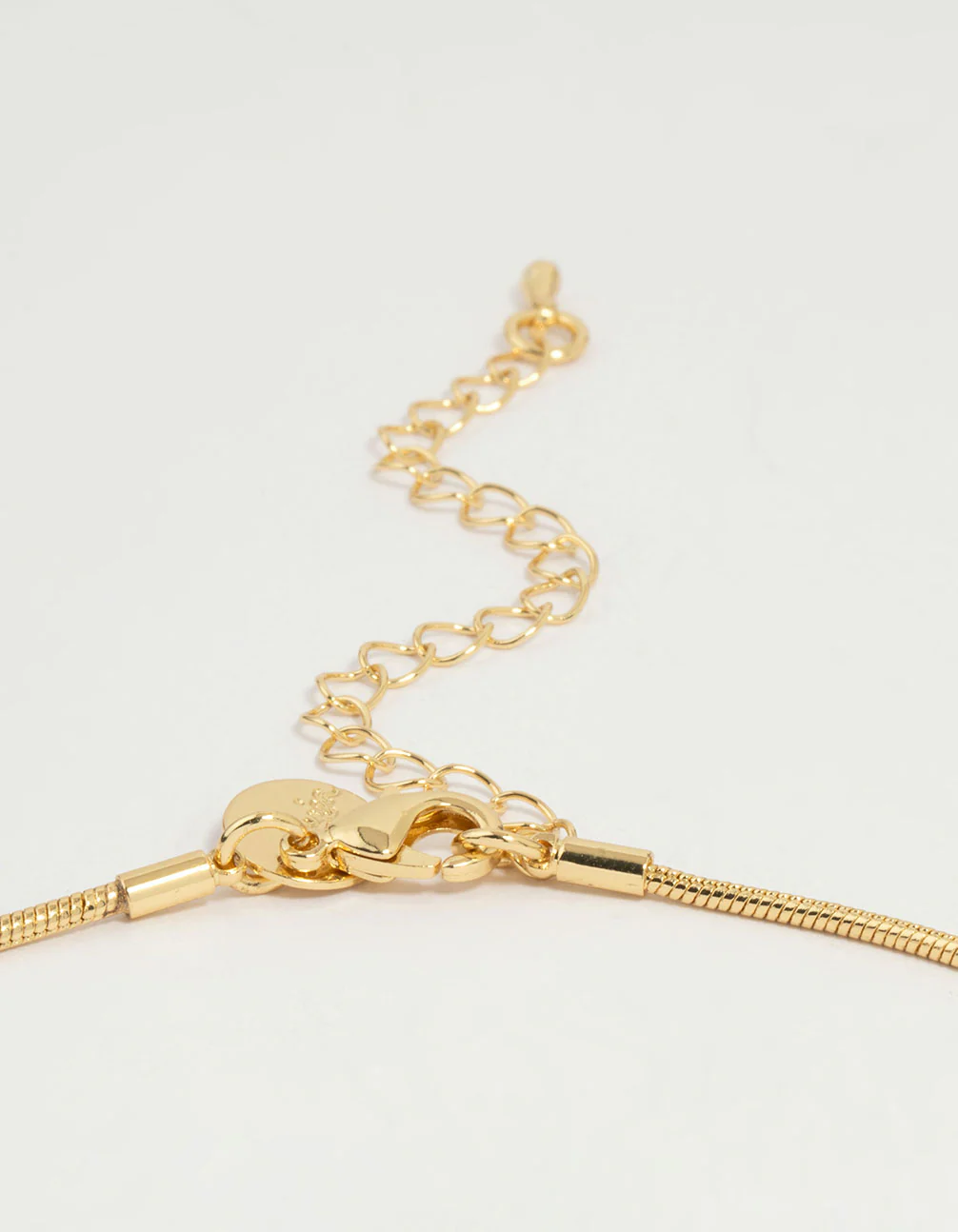 Gold Plated Rondell Pendant Necklace - Image 5