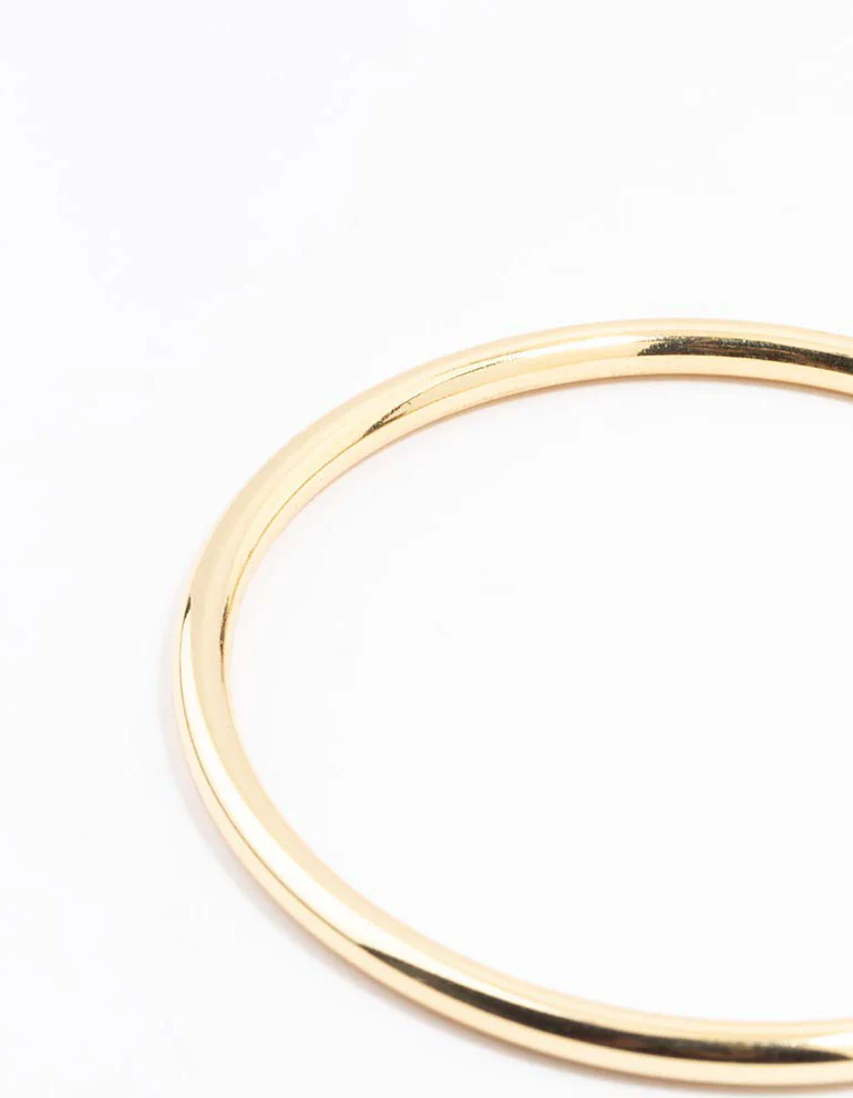 Gold Plated Round Core Bangle - Image 3