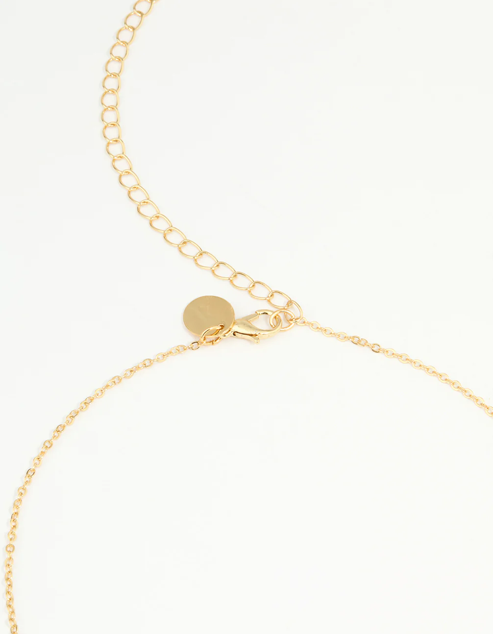 Gold Plated Semi Precious Stone Waist Chain - Image 3