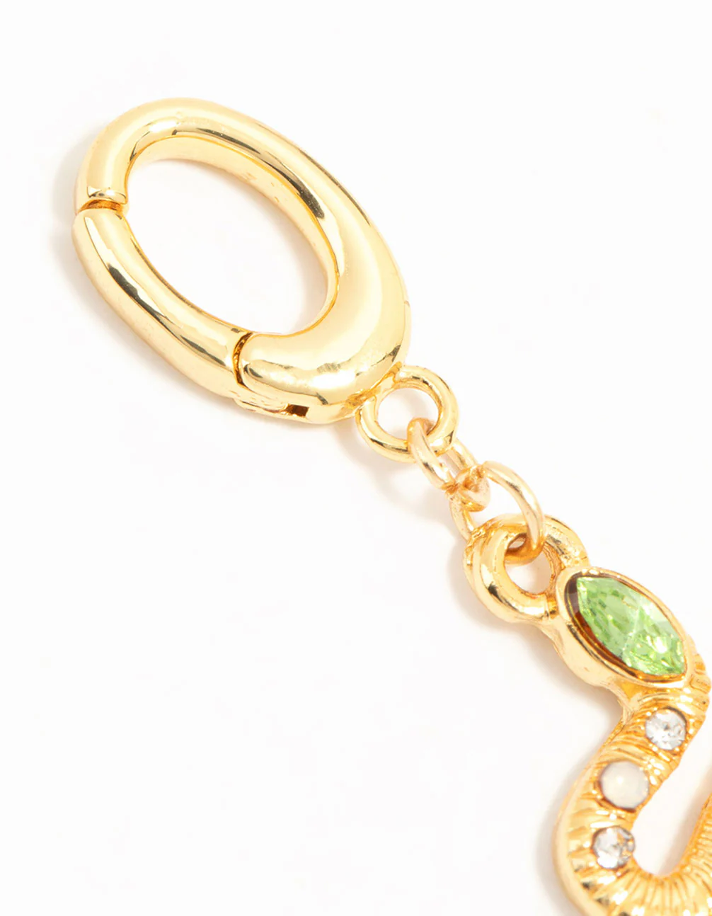 Gold Plated Snake Charm - Image 2
