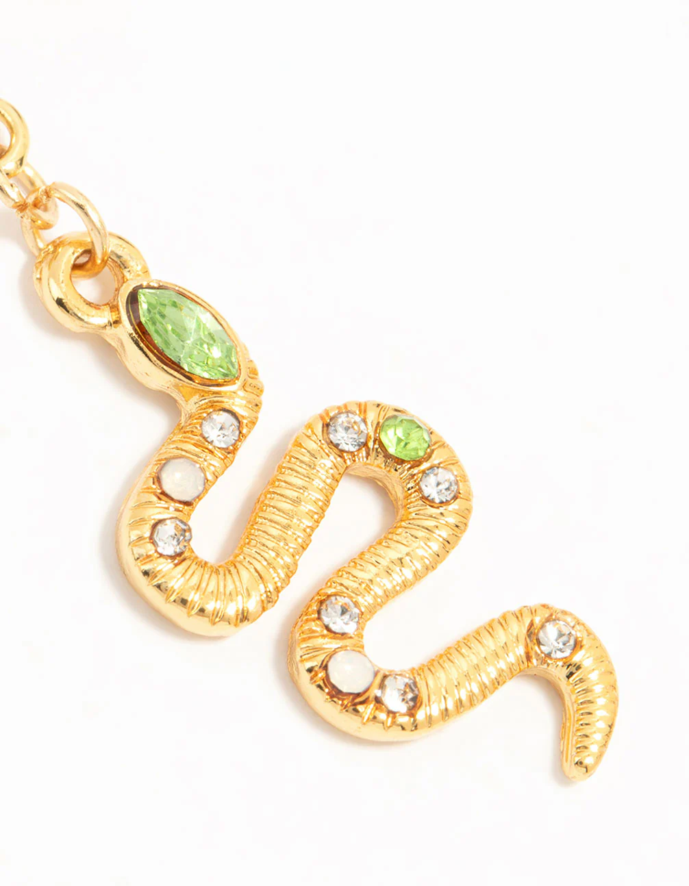 Gold Plated Snake Charm - Image 3