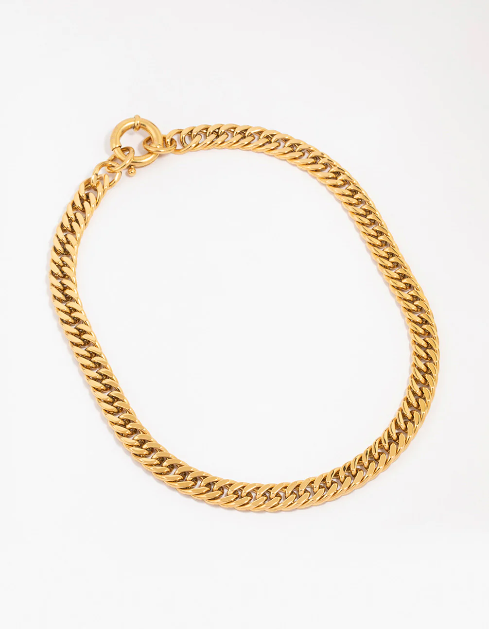 Waterproof Gold Plated Stainless Steel Chain Necklace - Image 2