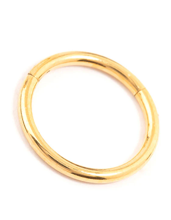 Waterproof Gold Plated Stainless Steel Sleeper Earrings 10 MM - Image 5