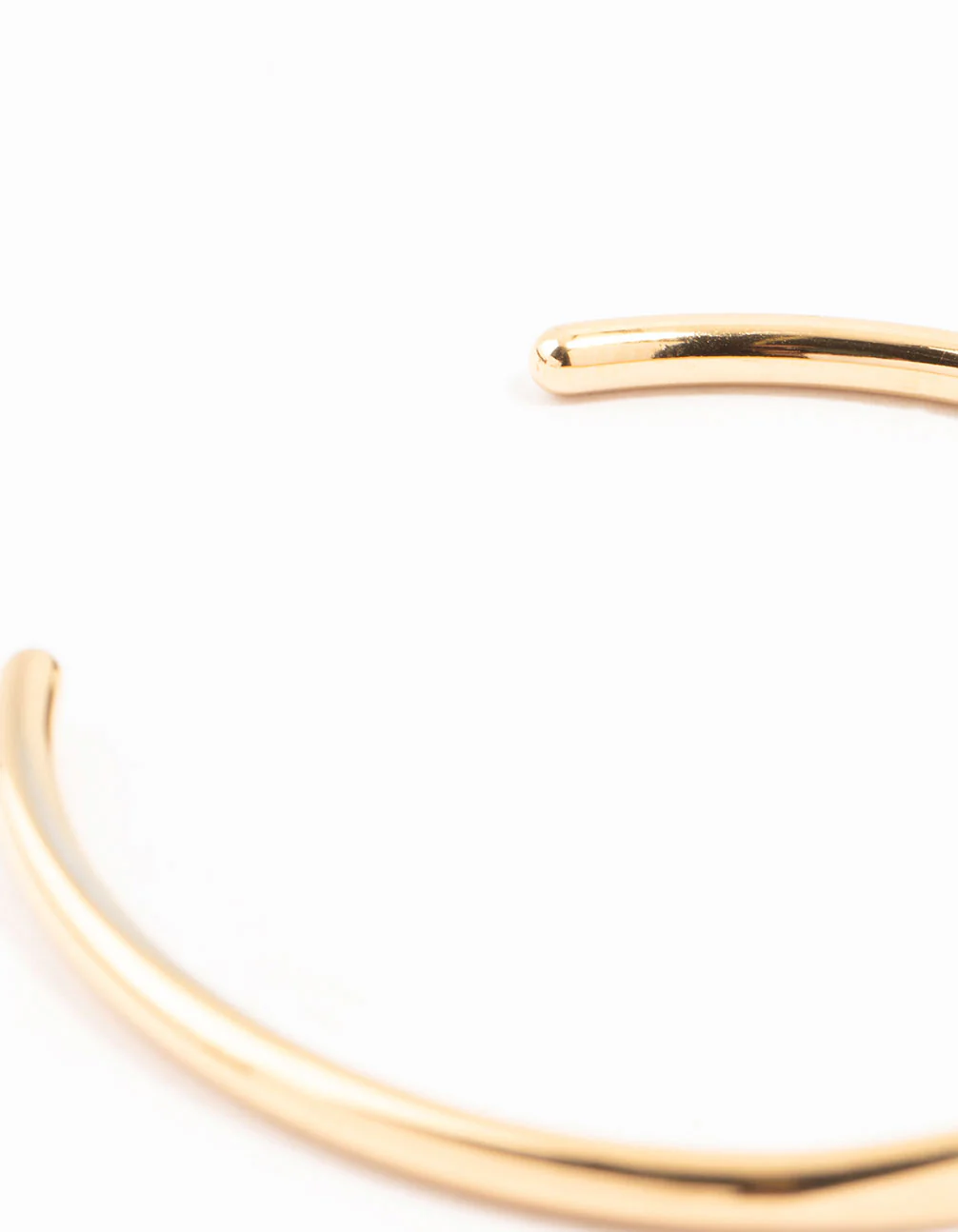 Waterproof Gold Plated Stainless Steel Slim Wrist Cuff - Image 3