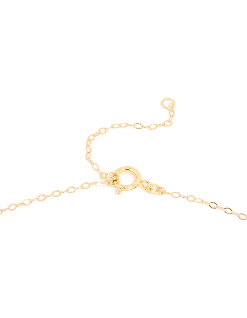 Gold Plated Sterling Silver Bean Pendant Necklace - Image 5