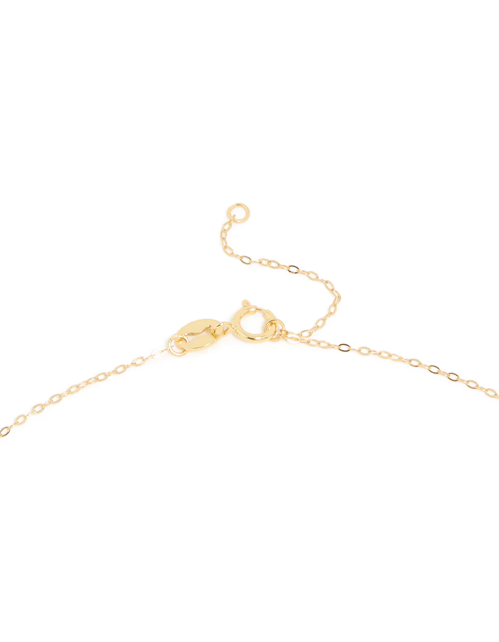 Gold Plated Sterling Silver Cubic Zirconia Heart Arrow Necklace - Image 5