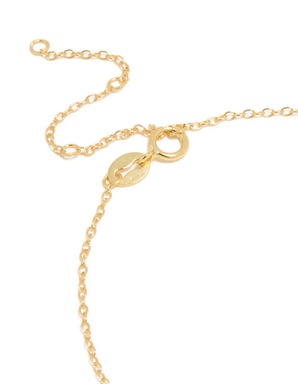 Gold Plated Sterling Silver Cubic Zirconia Letter S Bracelet - Image 4