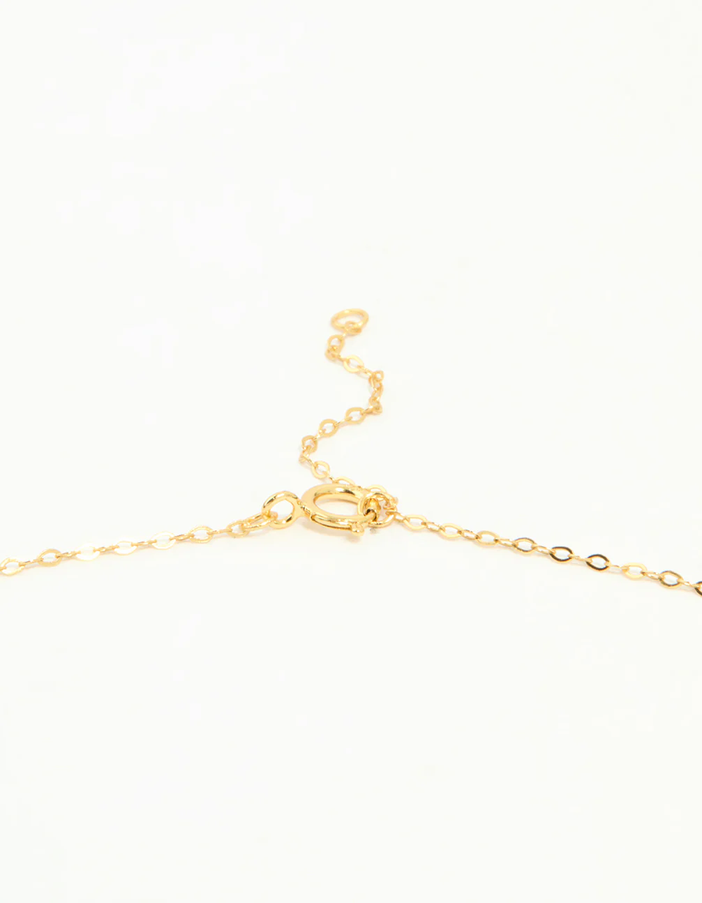 Gold Plated Sterling Silver Cubic Zirconia Pavé Star Necklace - Image 5