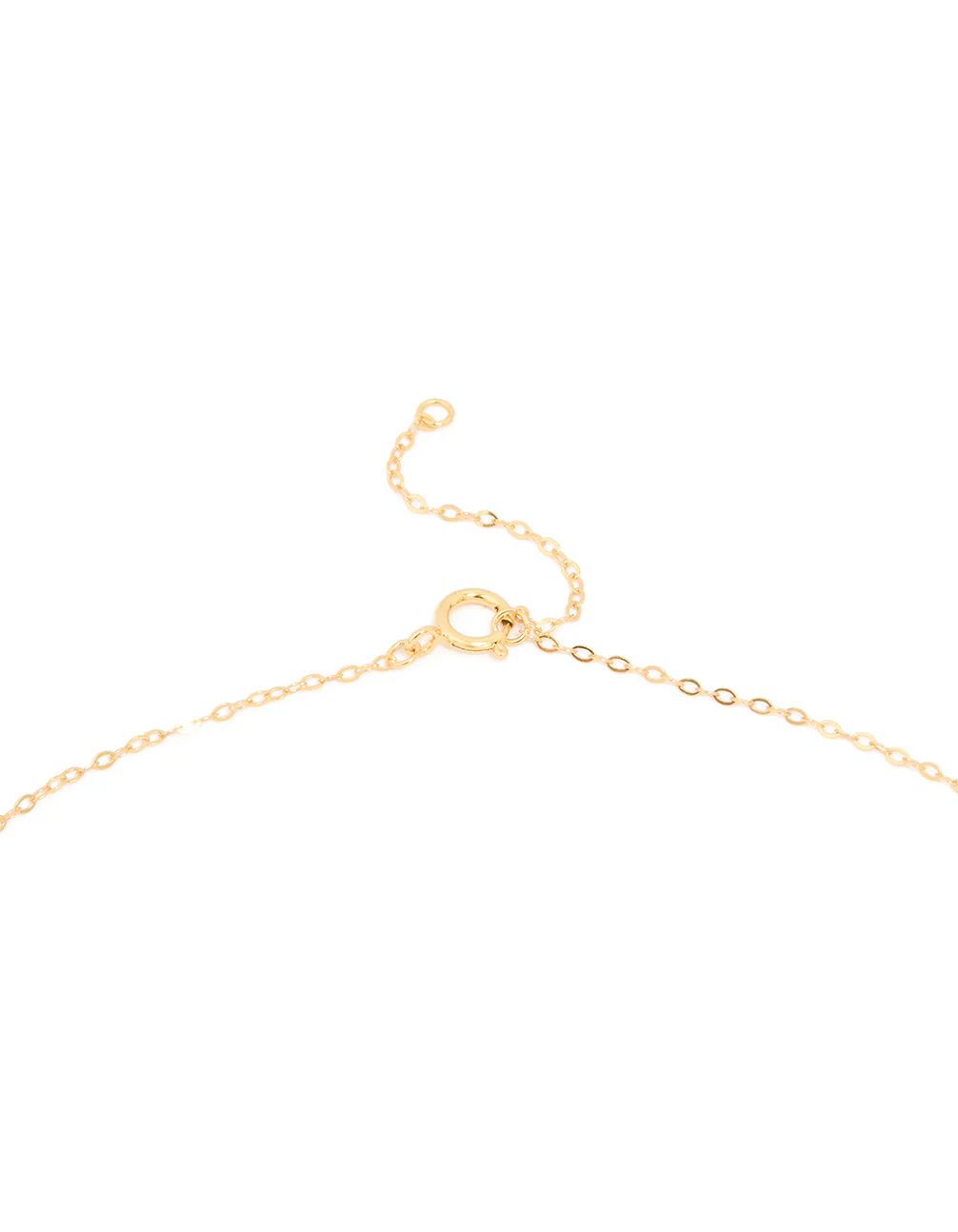 Gold Plated Sterling Silver Large Bow Necklace - Image 3