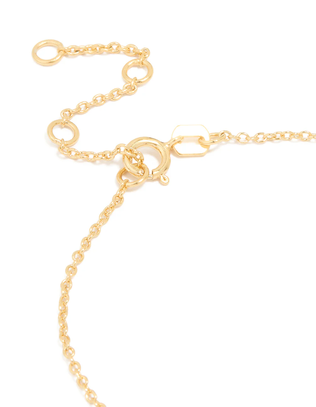Gold Plated Sterling Silver Pearl Charm Bracelet - Image 3