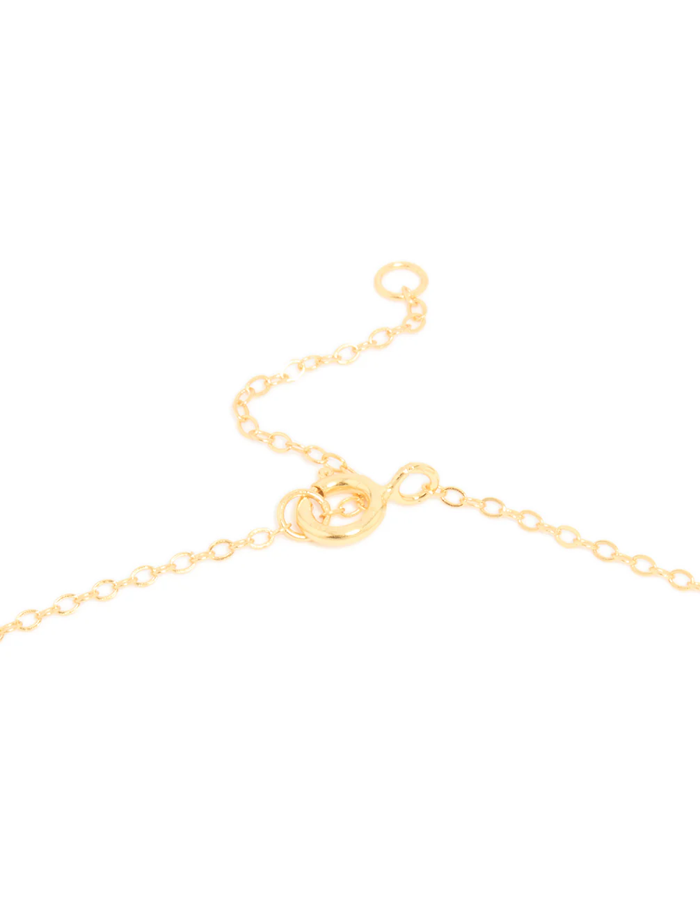 Gold Plated Sterling Silver Tigers Eye Semi Precious Stone Cross Y-Necklace - Image 4