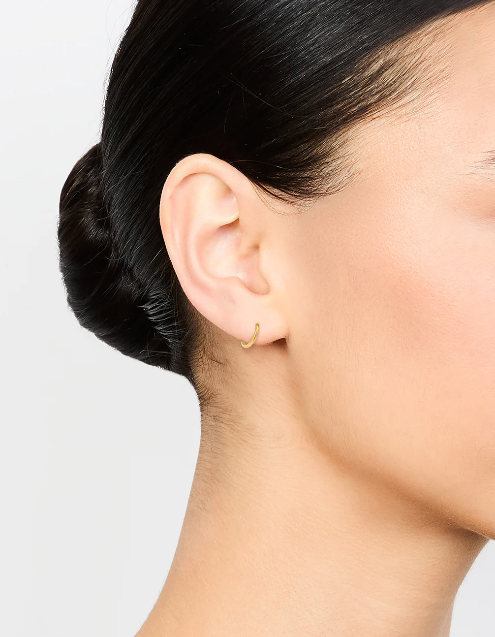 Gold Plated Surgical Steel Sleeper Earrings - Image 2