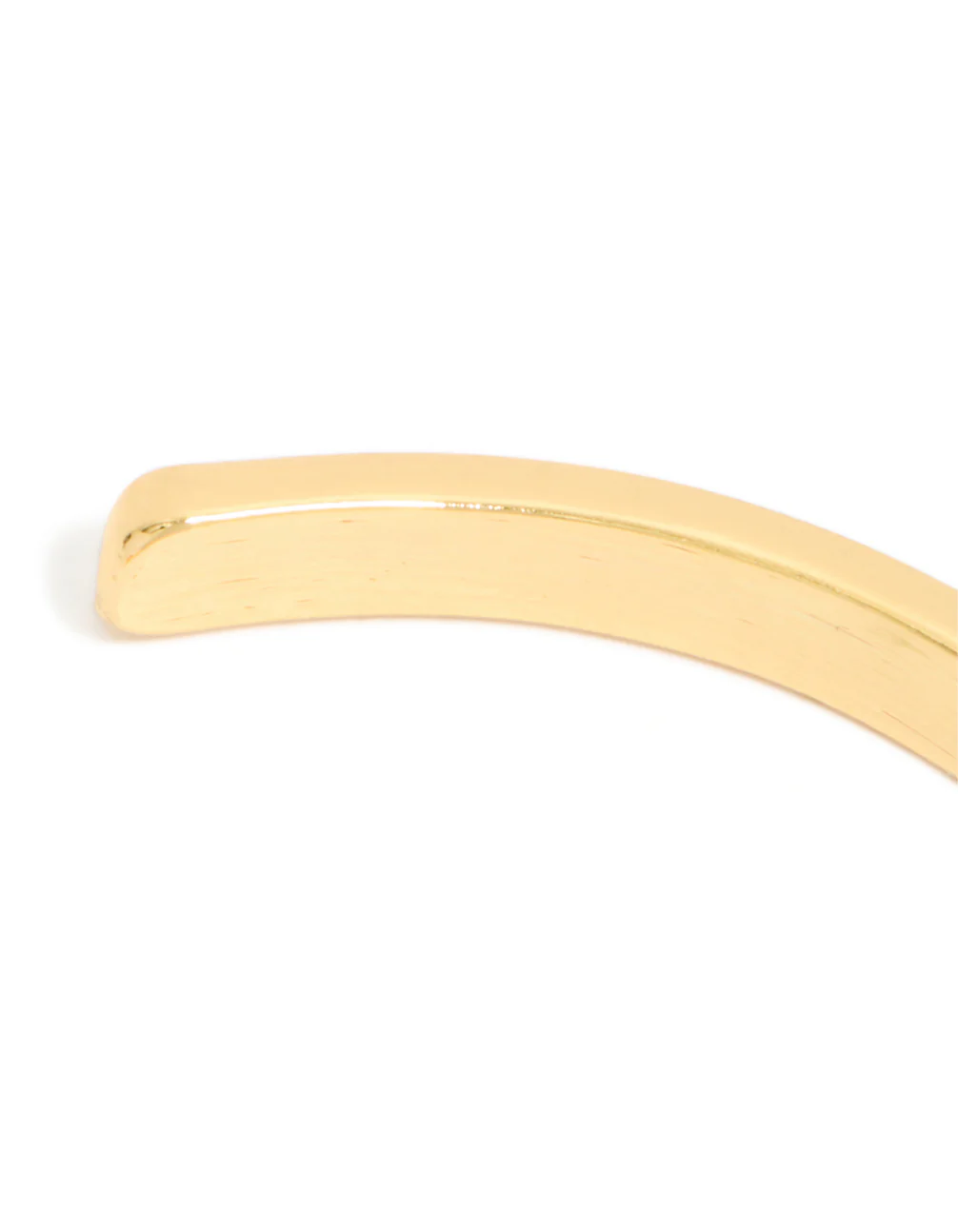 Gold Plated Thin Line Wrist Cuff - Image 5