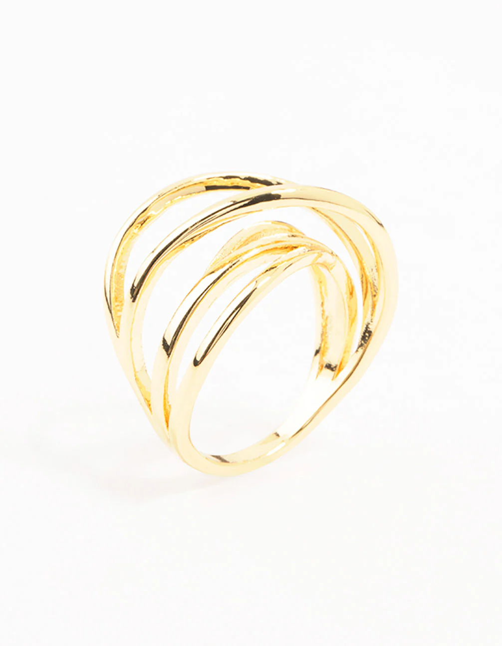 Gold Plated Thin Wrapped Ring - Image 2
