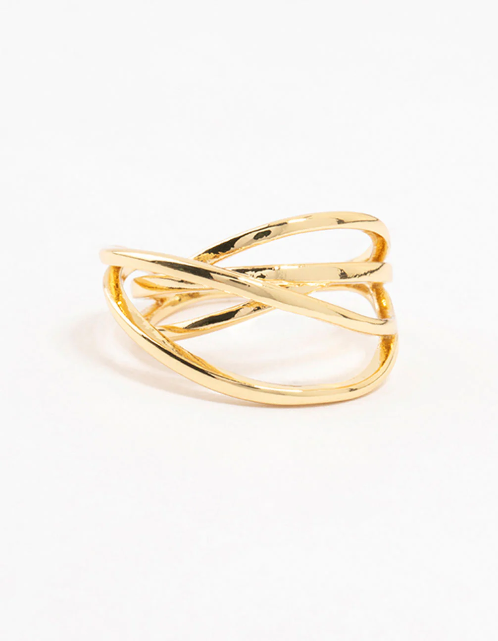 Gold Plated Thin Wrapped Ring - Image 3