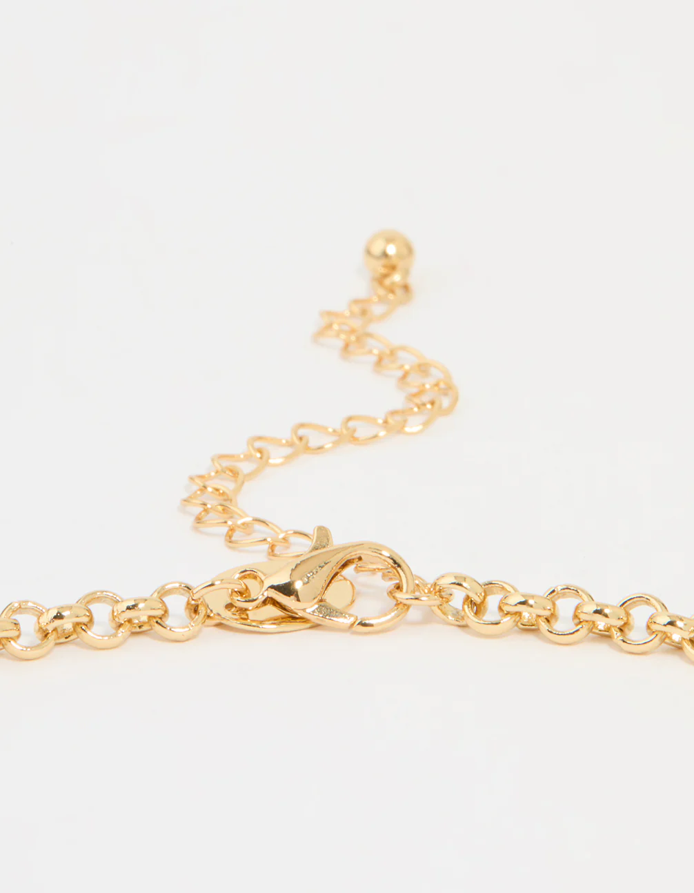 Gold Plated Vintage Cross Y-Necklace - Image 5