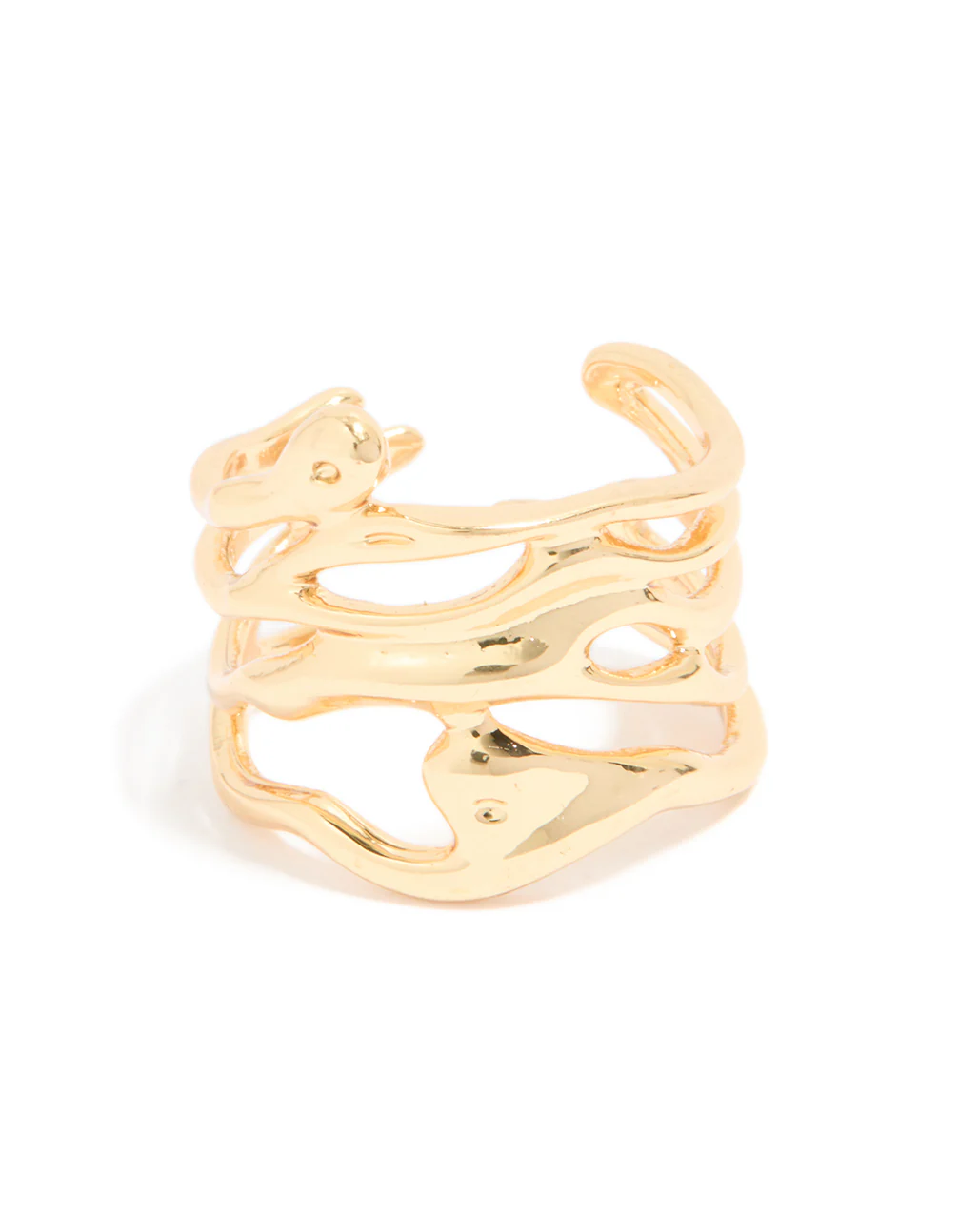 Gold Plated Wrap Around Ring - Image 5