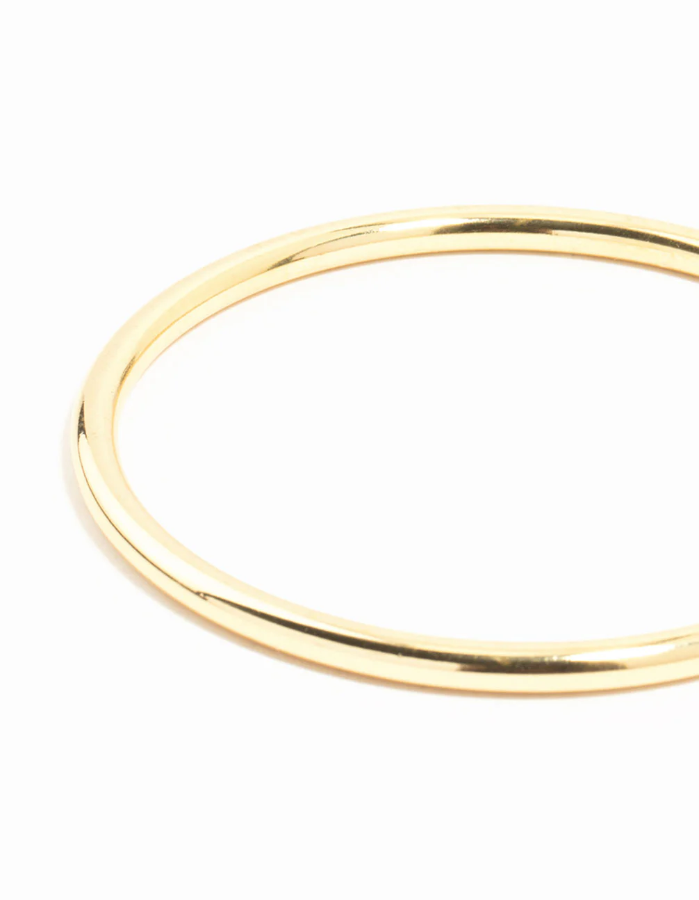 Gold Round Bangle - Image 3