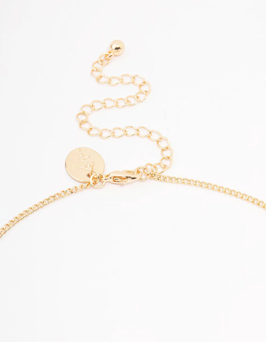 Gold Round Knotted Jewellery Set - Image 3