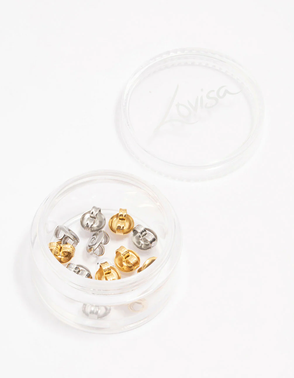 Surgical Steel Butterfly Ear Backs - Image 2