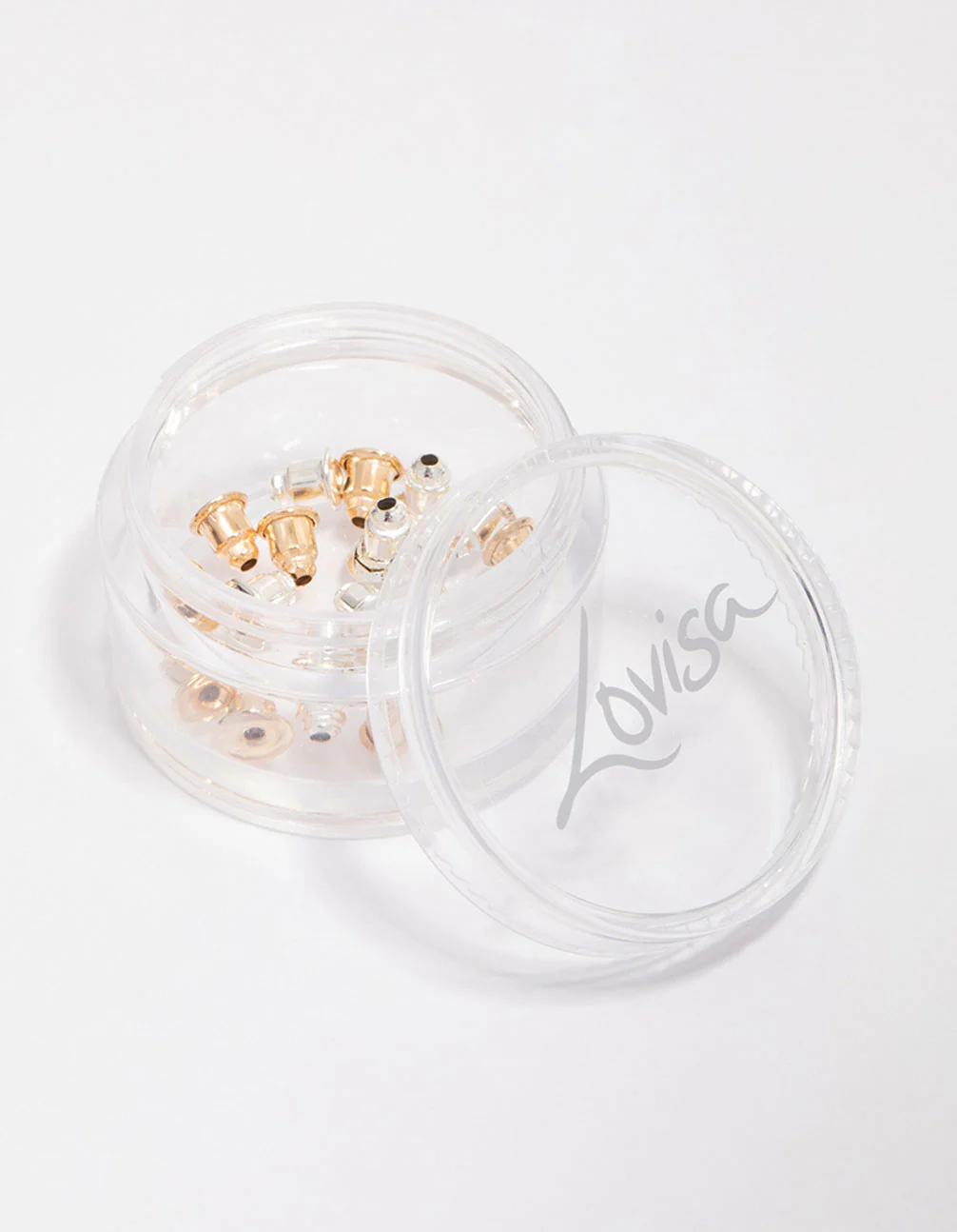Gold & Silver Mixed Earring Backing Kit - Image 3