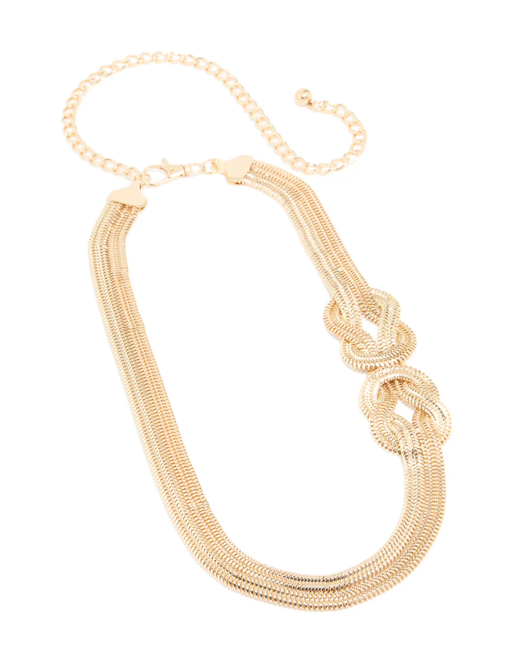 Gold Snake Chain Knot Belt - Image 2