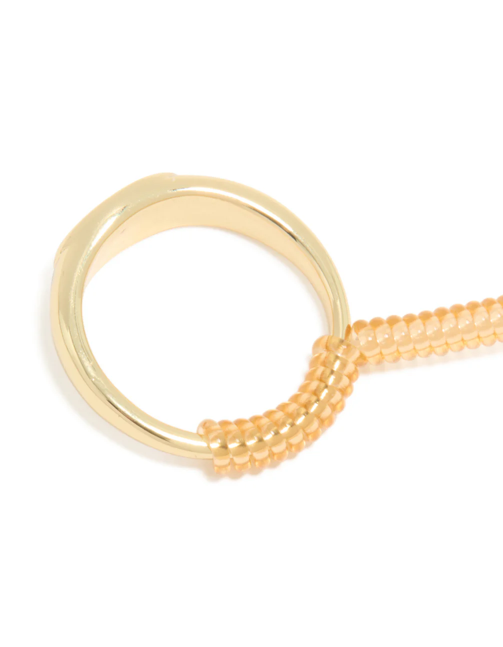 Gold Spiral Ring Adjuster - Image 2
