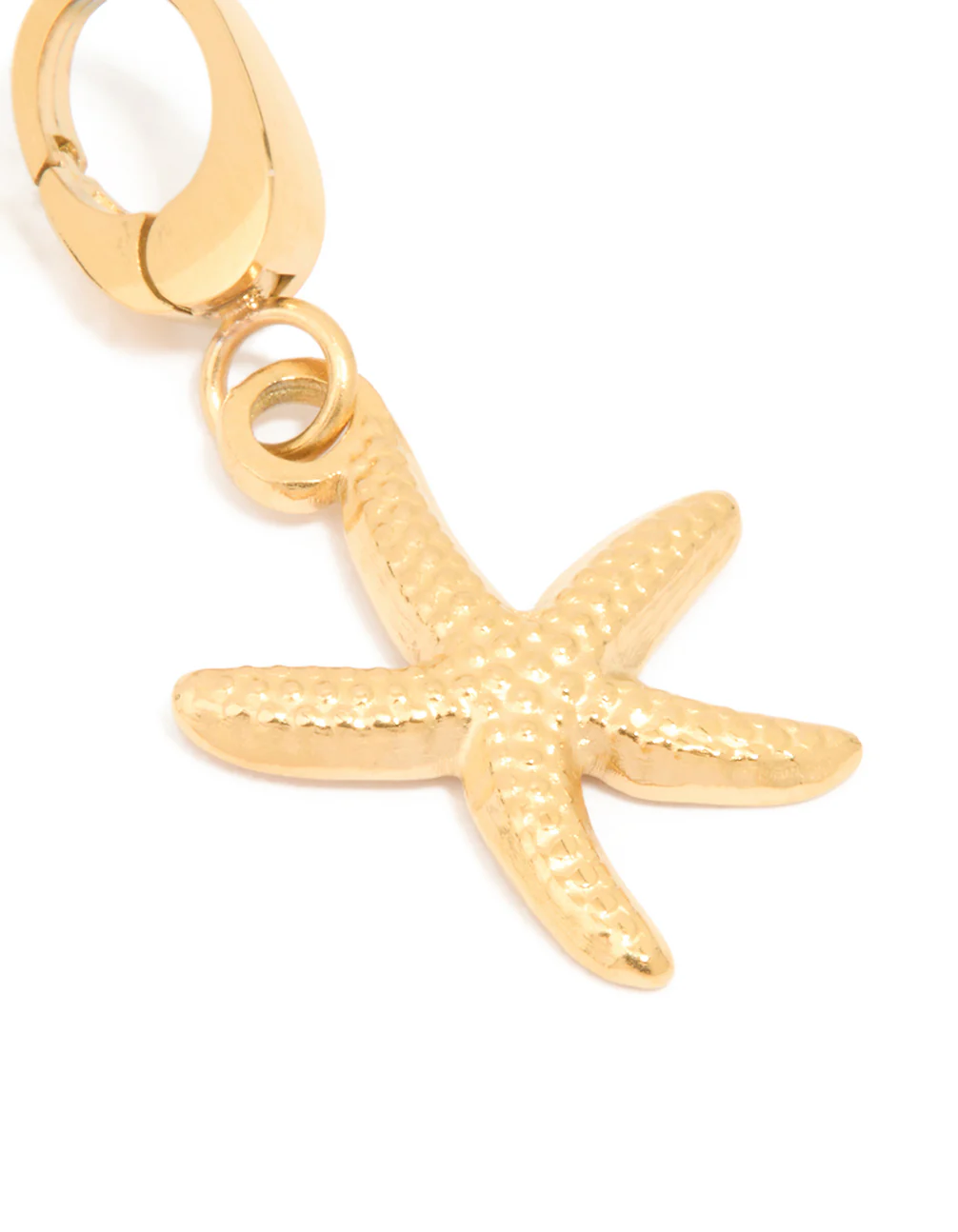 Gold Starfish Charm - Image 2