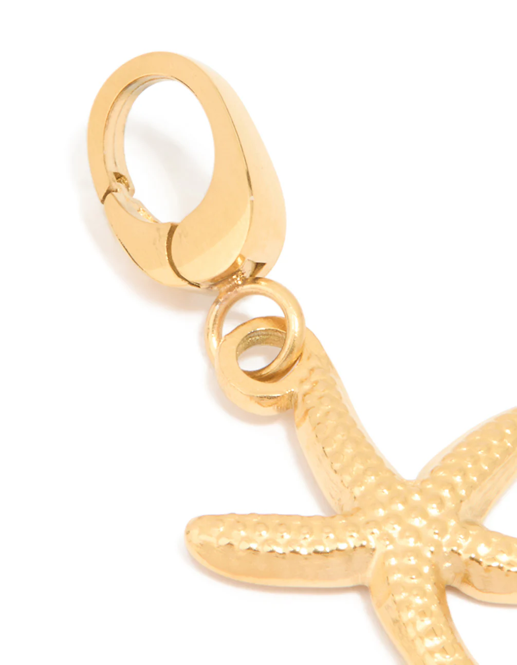 Gold Starfish Charm - Image 3
