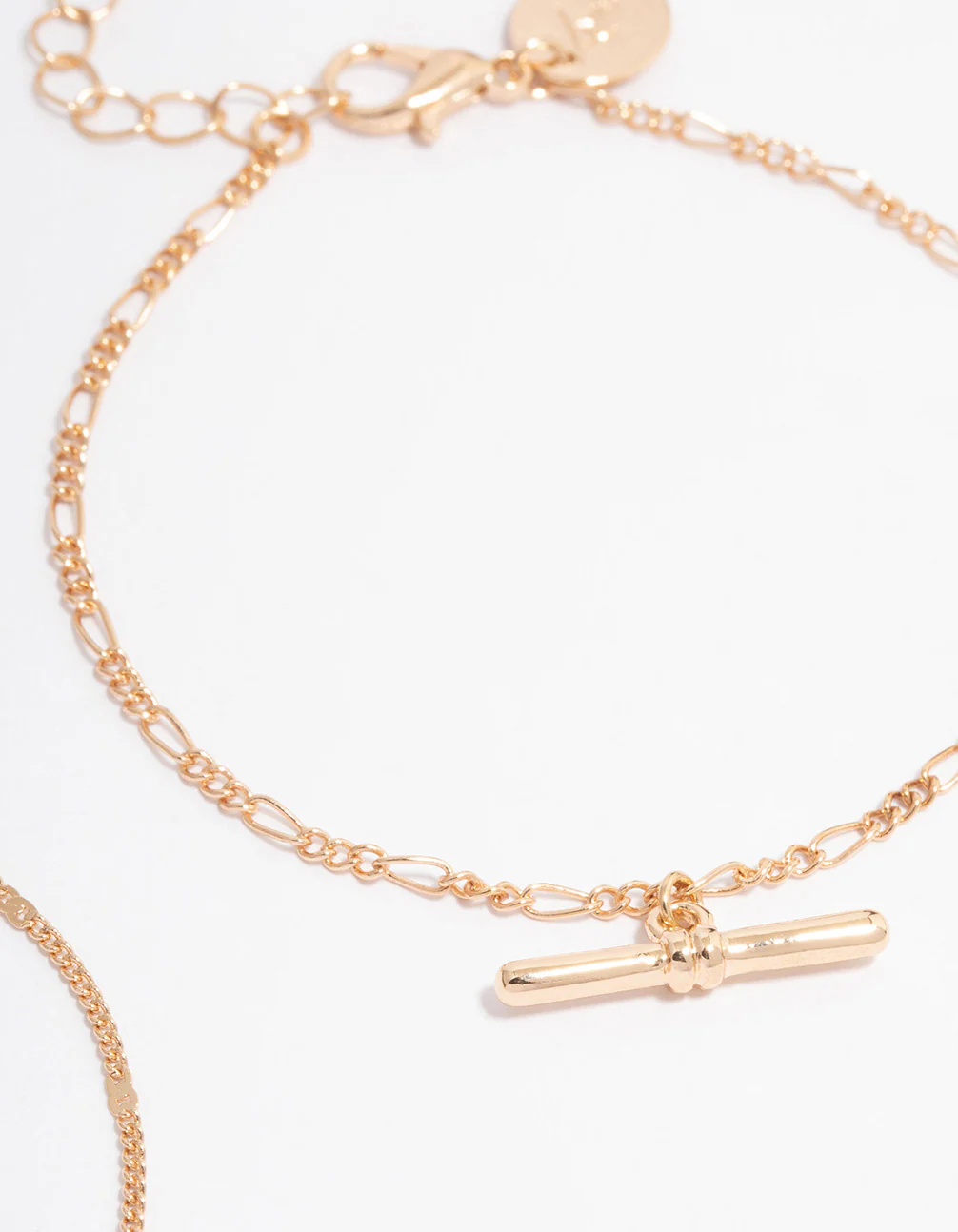 Gold T Bar Bracelet Pack - Image 2